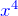 \color{blue}{x^4}