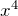 x^4